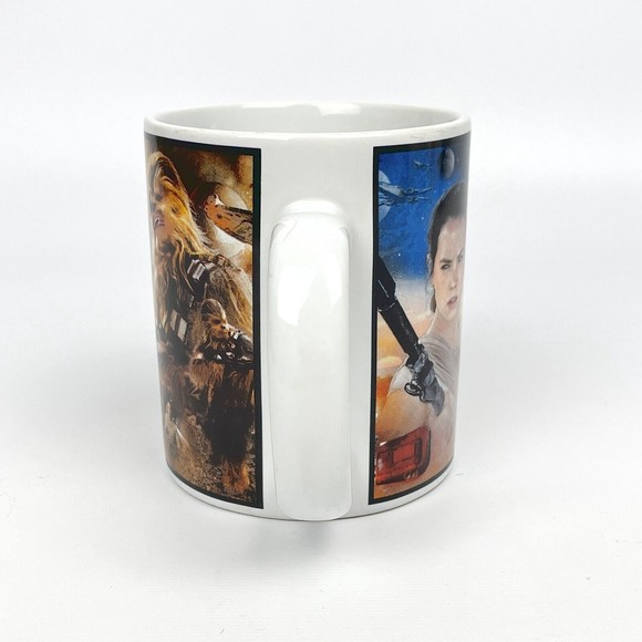 Star Wars The Force Awakens Picture Panels 12 fl oz Porcelain Coffee Mug Cup - Picture 5 of 7